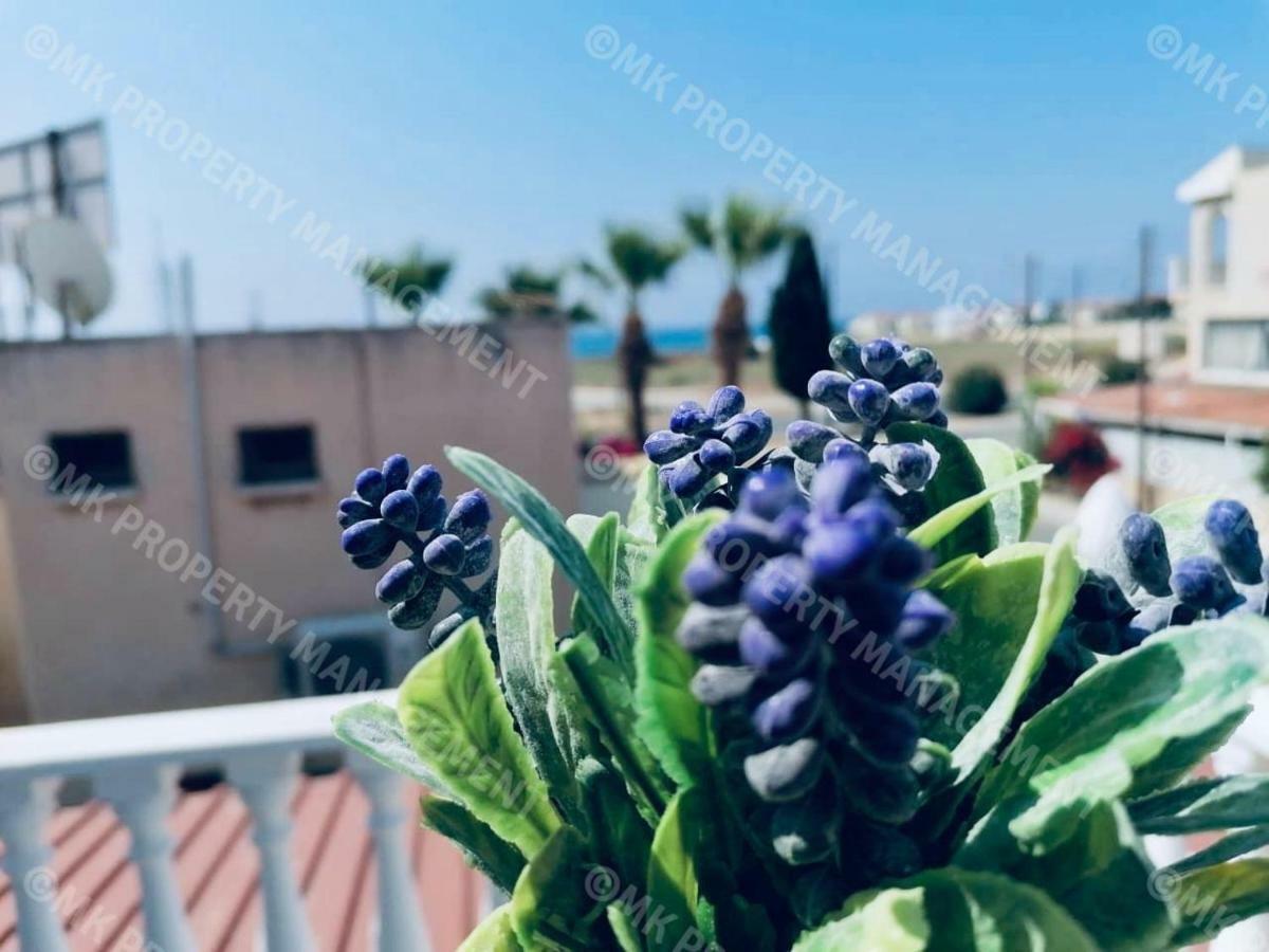 Lysia Sea-View Apartment Larnaca Eksteriør billede